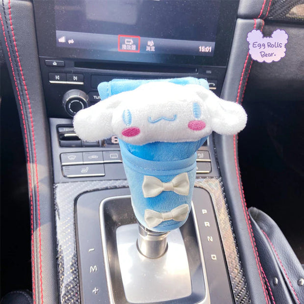 Anime Plush Car Gear Sleeve