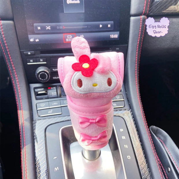 Anime Plush Car Gear Sleeve