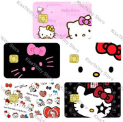 5 Pcs Hello Kitty Credit Debit Card Sticker