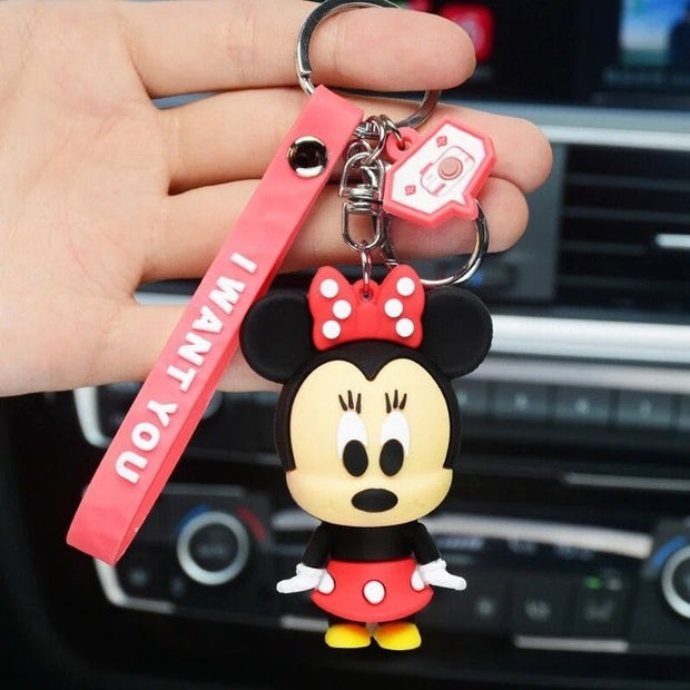 Anime NEW Disney children's bag Mickey Mouse children's Bacpack Autumn Mickey Minnie Mouse pattern backpack Kids Christmas Gifts