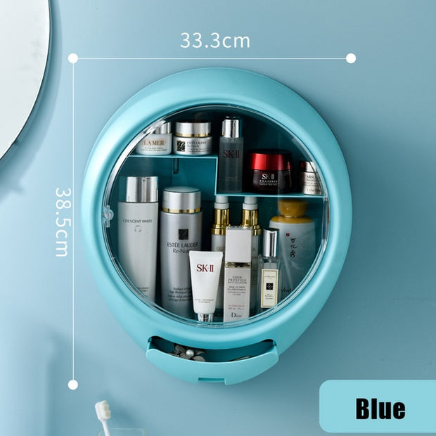 Wall-mounted Makeup Storage Box