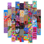 50pcs/set Wall Collage Aesthetic Photo Postcard Art Pictures Collage