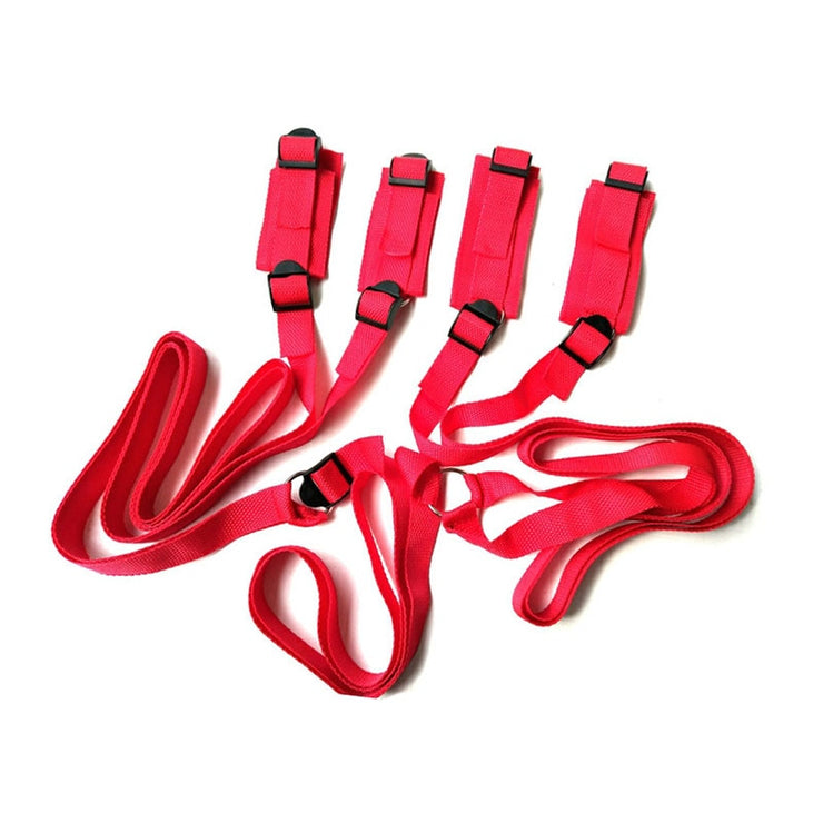 Bondage Handcuffs For Sex Open Leg Ankle Neck Cuff Strap Restraints Sex Toys For Woman Couples Slave BDSM Bondage Set Flirting