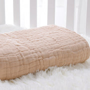 Baby Blankets Organic Muslin Swaddles Blanket for Newborn Cotton Solid Bath Towel
