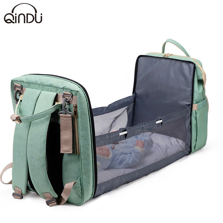 2-in-1 Multifunctional Diaper Bag