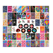 50pcs/set Wall Collage Aesthetic Photo Postcard Art Pictures Collage