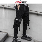 Black Ribbon Cargo Joggers