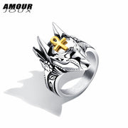 Anubis Wolf Handsome Ring For Men