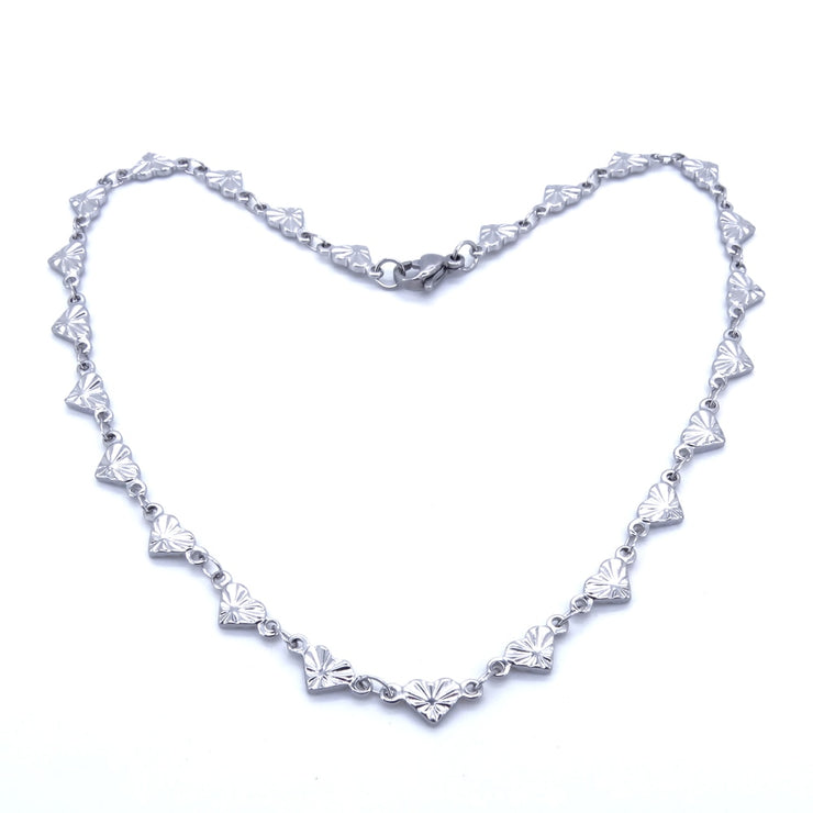 Santorini Heart Anklet