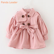 Baby Jacket Casaco Infantil Girl Baby Coat 2019 Spring Baby Jas Trench Double Breast Windbreaker for Girl Kids Jacket For 1-4T