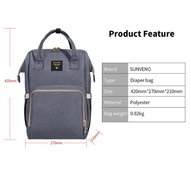 Fashion Mummy Maternity Diaper Bag