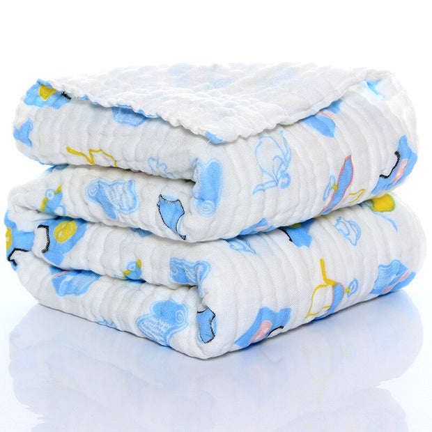 Baby Blankets Organic Muslin Swaddles Blanket for Newborn Cotton Solid Bath Towel