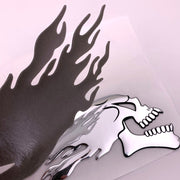3D  Ghost Skull Head Auto Motorcycle Car Sticker