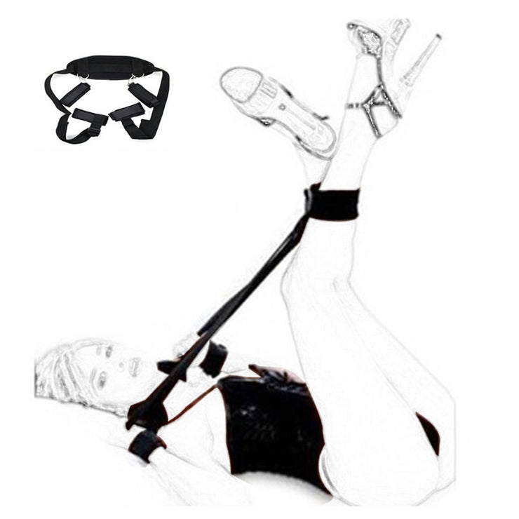 Bondage Handcuffs For Sex Open Leg Ankle Neck Cuff Strap Restraints Sex Toys For Woman Couples Slave BDSM Bondage Set Flirting