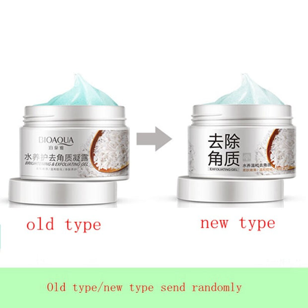 BIOAQUA Facial Cleanser Natural Facial Exfoliator Exfoliating Whitening Brightening Peeling Cream
