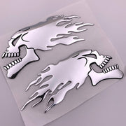 3D  Ghost Skull Head Auto Motorcycle Car Sticker