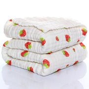 Baby Blankets Organic Muslin Swaddles Blanket for Newborn Cotton Solid Bath Towel