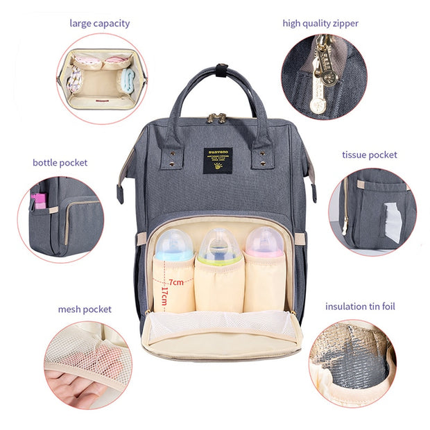 Fashion Mummy Maternity Diaper Bag