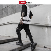 Black Ribbon Cargo Joggers