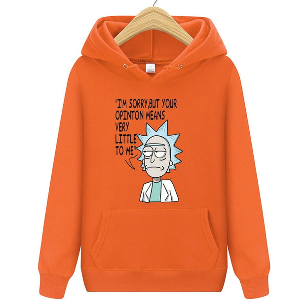 Animation Hoodie Rick And Morty Sweatshirts