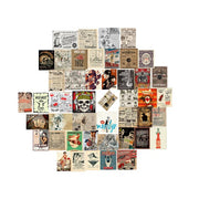 50pcs/set Wall Collage Aesthetic Photo Postcard Art Pictures Collage