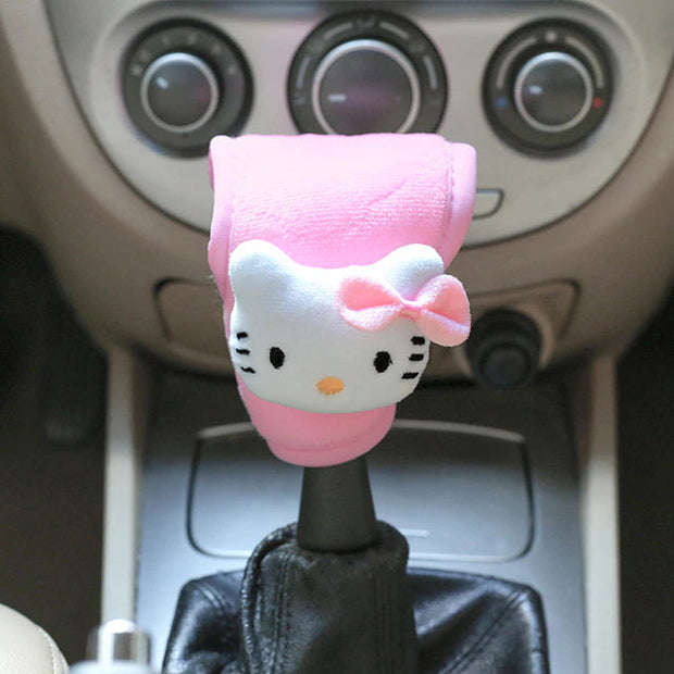 Anime Plush Car Gear Sleeve