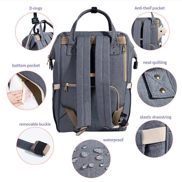 Fashion Mummy Maternity Diaper Bag
