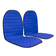 2Pcs In 1 Fast Heated & Adjustable Black/Grey/Blue/Red Car Electric Heated Seat Car