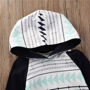 Baby Boys Infant Rompers Jumpsuit Hooded Clothes