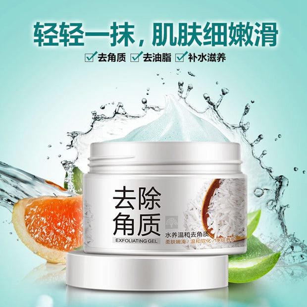 BIOAQUA Facial Cleanser Natural Facial Exfoliator Exfoliating Whitening Brightening Peeling Cream