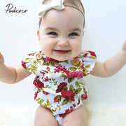 2pcs Baby Girls Clothes Jumpsuit Romper+Headband