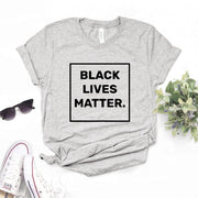Black Lives Matter square Women Tshirts Cotton Casual Funny t Shirt For Lady  Top Tee Hipster 6 Color