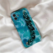 Fashionable Marble Texture Wristband Case For  iPhone