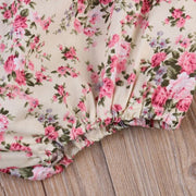 Adorable Infantil Rompers Newborn Baby Girl Floral Romper Summer Flying Jumpsuit Kids Baby Girls Causal Outfit Clothes