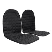 2Pcs In 1 Fast Heated & Adjustable Black/Grey/Blue/Red Car Electric Heated Seat Car
