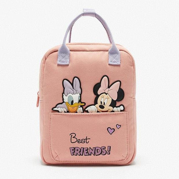 Anime NEW Disney children's bag Mickey Mouse children's Bacpack Autumn Mickey Minnie Mouse pattern backpack Kids Christmas Gifts