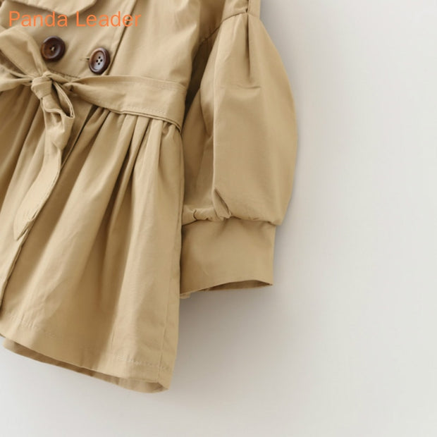 Baby Jacket Casaco Infantil Girl Baby Coat 2019 Spring Baby Jas Trench Double Breast Windbreaker for Girl Kids Jacket For 1-4T
