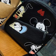 Anime NEW Disney children's bag Mickey Mouse children's Bacpack Autumn Mickey Minnie Mouse pattern backpack Kids Christmas Gifts