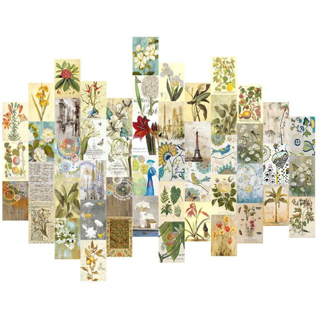 50pcs/set Wall Collage Aesthetic Photo Postcard Art Pictures Collage