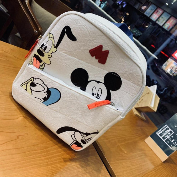 Anime NEW Disney children's bag Mickey Mouse children's Bacpack Autumn Mickey Minnie Mouse pattern backpack Kids Christmas Gifts