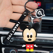 Anime NEW Disney children's bag Mickey Mouse children's Bacpack Autumn Mickey Minnie Mouse pattern backpack Kids Christmas Gifts