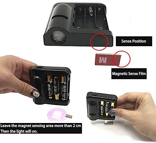 AutoBizarre Wireless Hyundai Logo Shadow Door Light/Ghost Shadow Door Light For All Hyundai Cars (works with all cars)