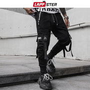 Black Ribbon Cargo Joggers