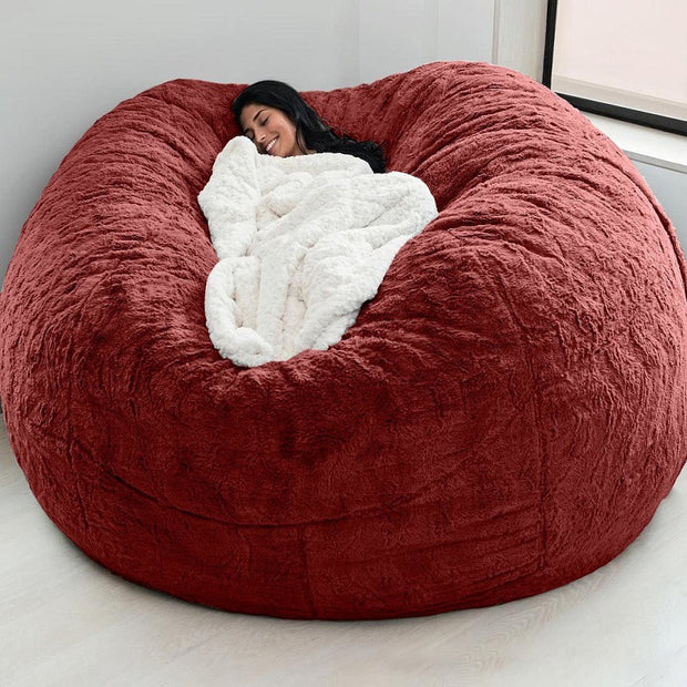 Big Sofas Fluffy Giant Fur Bean Bag Bed