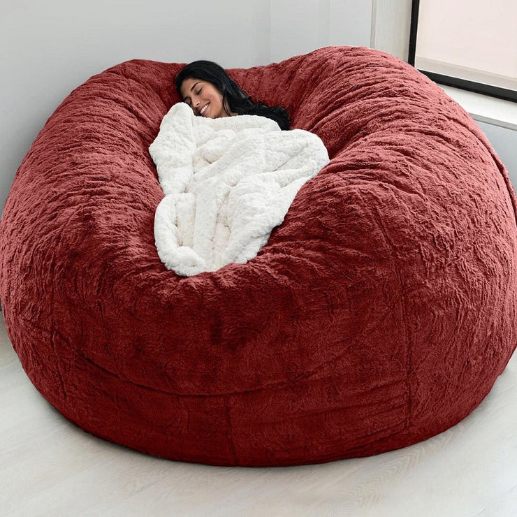 Big Sofas Fluffy Giant Fur Bean Bag Bed