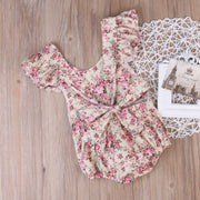 Adorable Infantil Rompers Newborn Baby Girl Floral Romper Summer Flying Jumpsuit Kids Baby Girls Causal Outfit Clothes