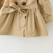 Baby Jacket Casaco Infantil Girl Baby Coat 2019 Spring Baby Jas Trench Double Breast Windbreaker for Girl Kids Jacket For 1-4T