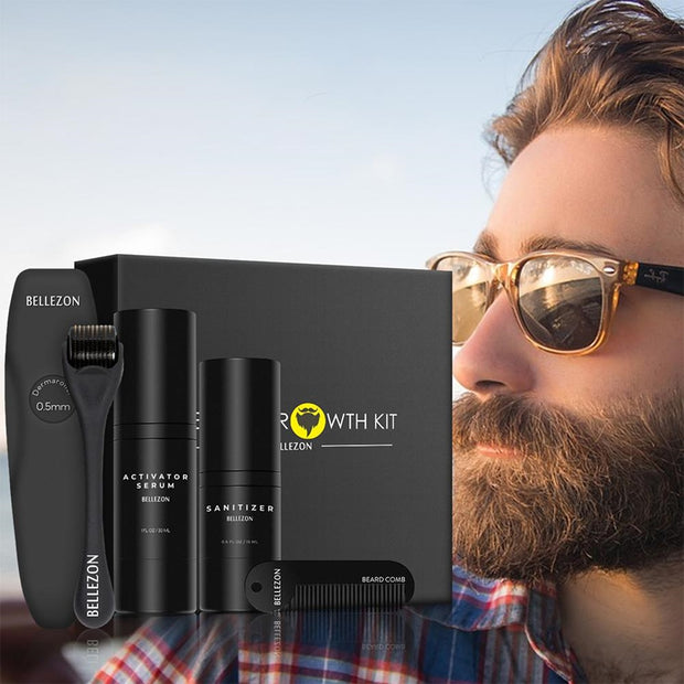 4 Pcs/set Beard Growth Kit  Set