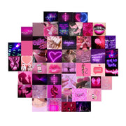 50pcs/set Wall Collage Aesthetic Photo Postcard Art Pictures Collage