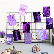 50Pcs Purple Aesthetic Picture for Wall Collage Set